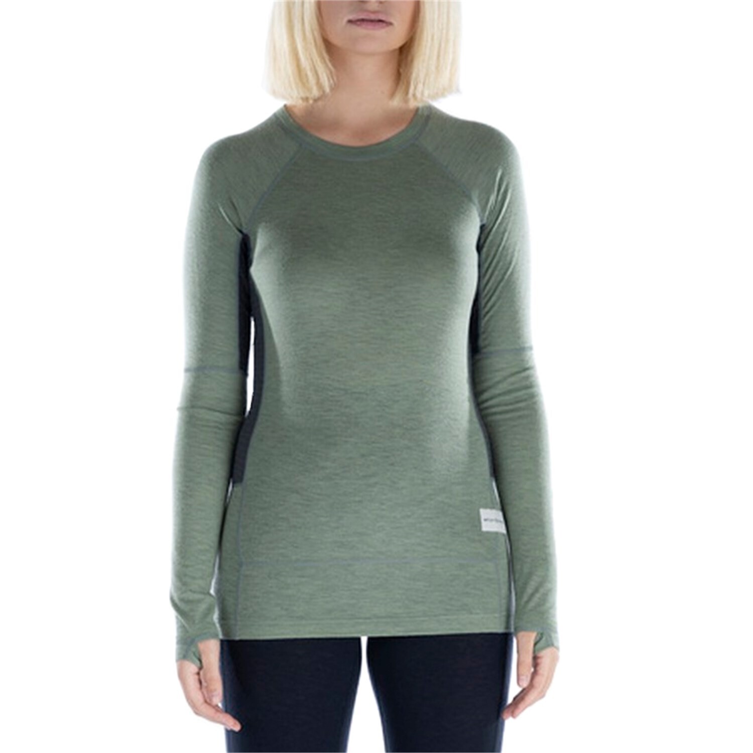 

Топ Artilect Boulder 125 LS Crew - женские, оливковый