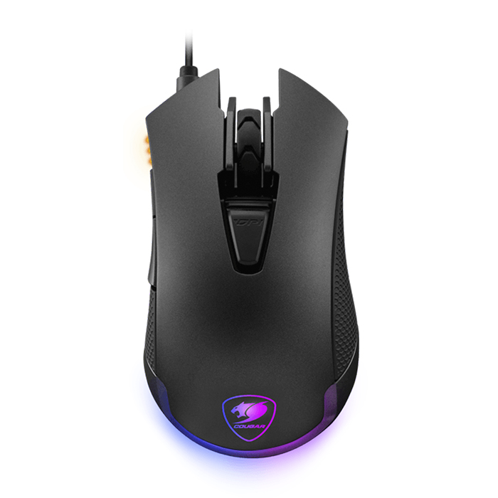 Проводная игровая мышь Cougar Revenger, черный проводная игровая мышь msi clutch gm40 черный