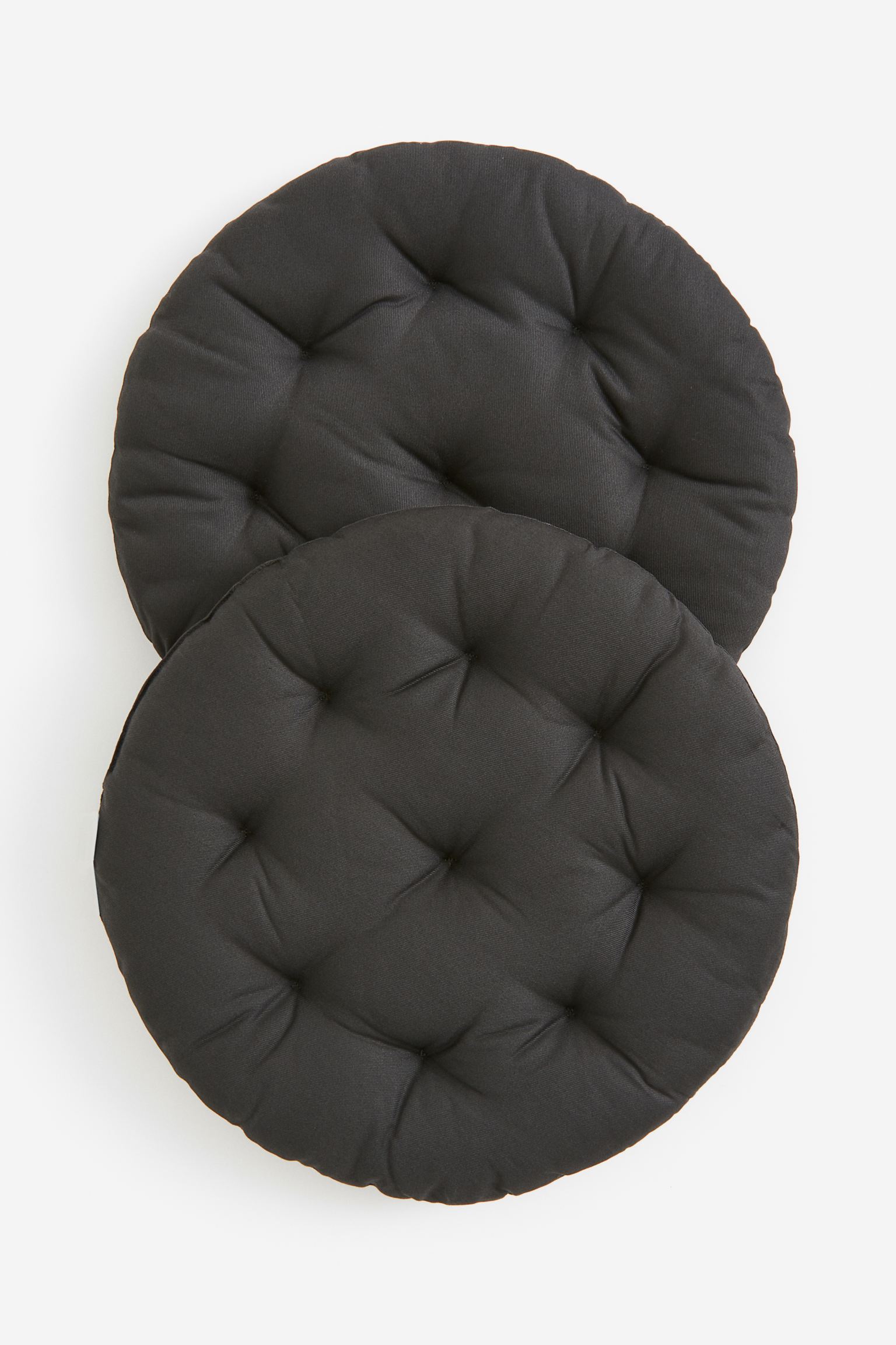 Подушка для стула H&M Home, 2 предмета, темно-серый