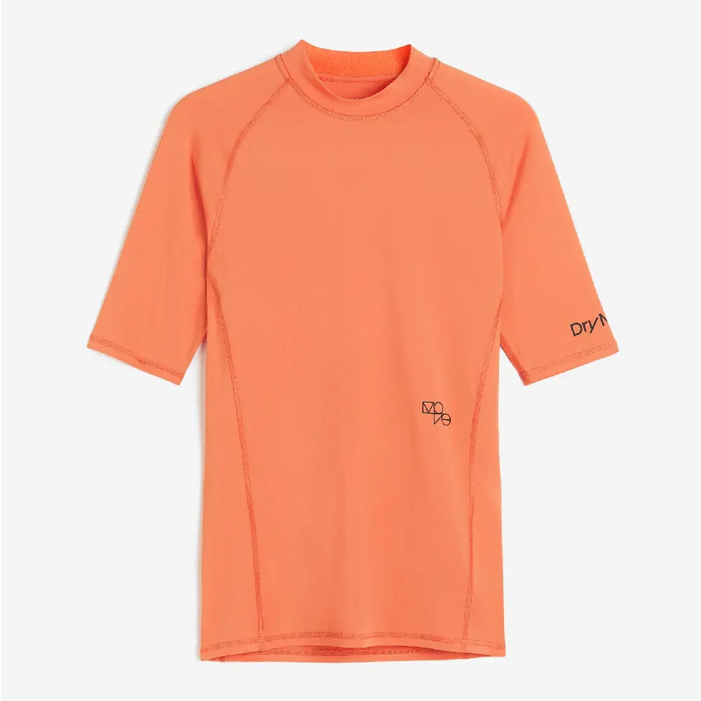 

Спортивная футболка H&M DryMove Muscle Fit, оранжевый
