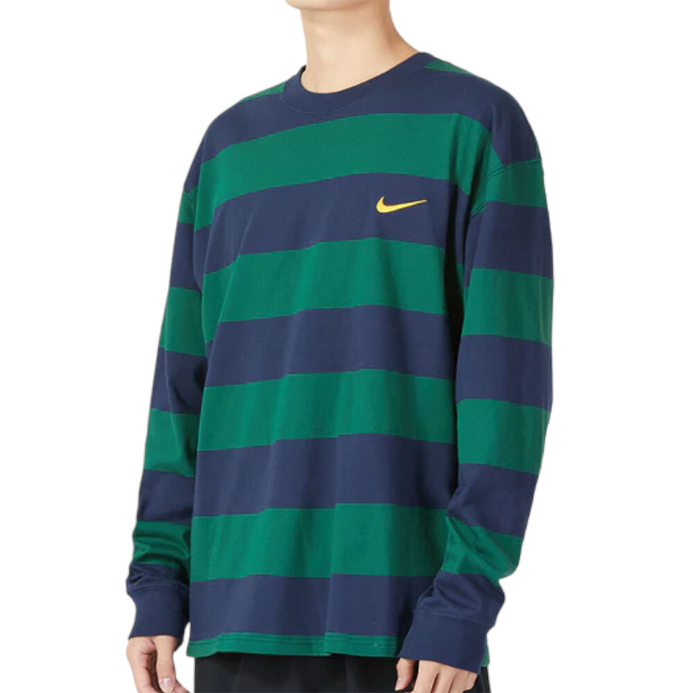 

Лонгслив Nike SB, синий/зеленый