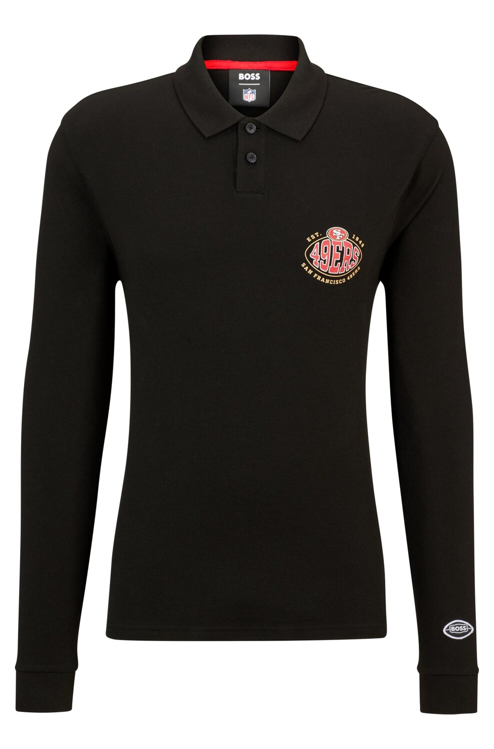 

Футболка поло Boss X Nfl Long-sleeved Collaborative Branding, 49ers