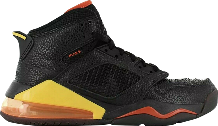 Кроссовки Jordan Mars 270 Citrus, черный кроссовки jordan mars 270 low camo черный