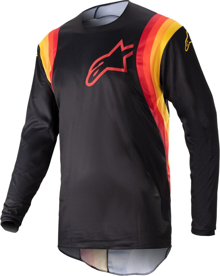 

Мотокросс джерси Alpinestars Fluid Corsa, черный/красный/желтый