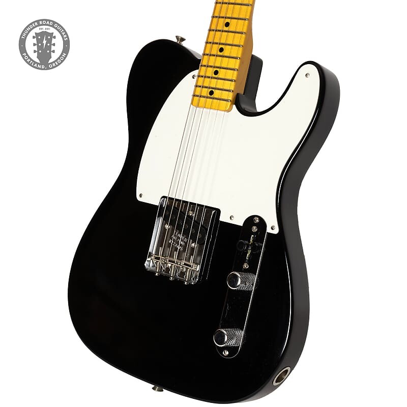 

Новый Fender Custom Shop Vintage Custom 1950 Pine Esquire Aged Black с комплектом для переоборудования
