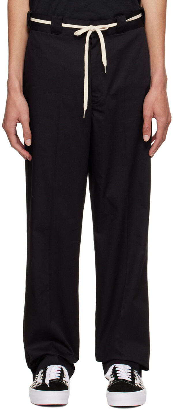 

Черные брюки Le Pantalon Twill Drôle De Monsieur, Черный