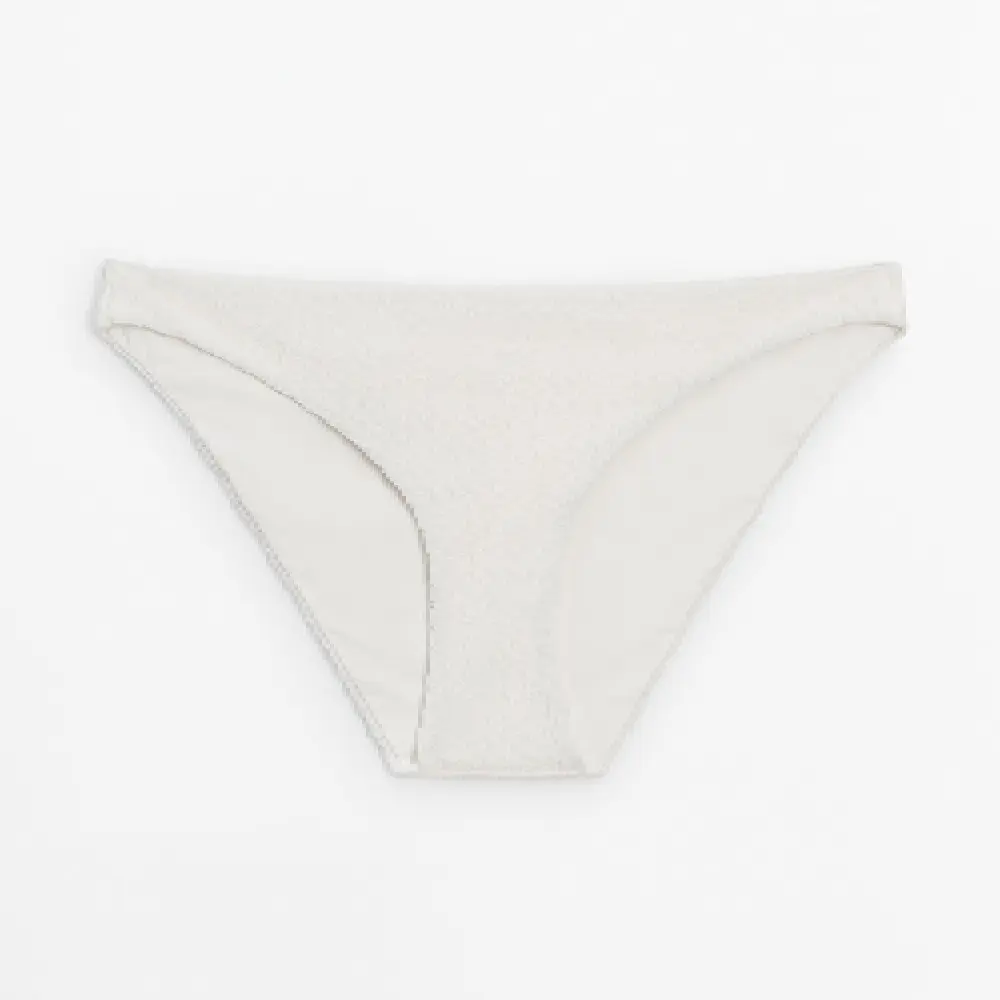 

Плавки бикини Massimo Dutti Textured, кремовый
