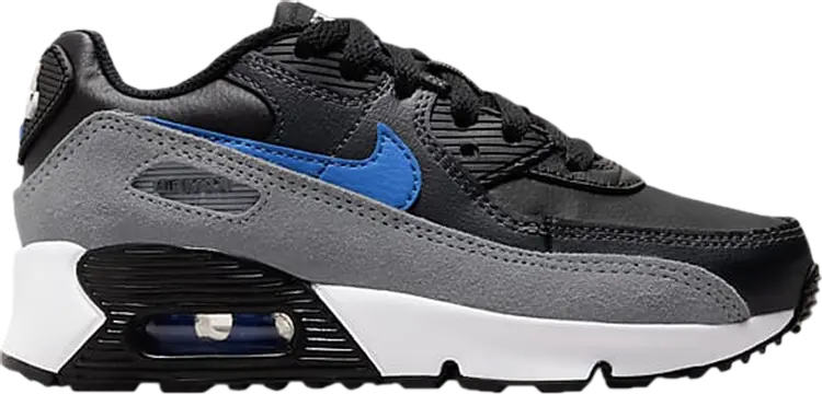 

Кроссовки Nike Air Max 90 PS 'Black Medium Blue', черный