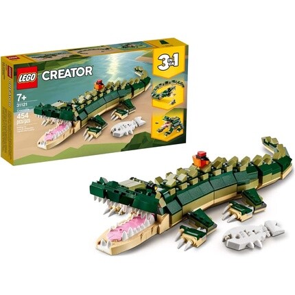 

Конструктор Lego 31121 Creator крокодил 3-в-1, 454 детали