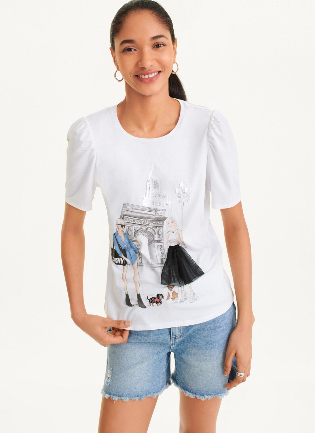 

Футболка с коротким рукавом DKNY