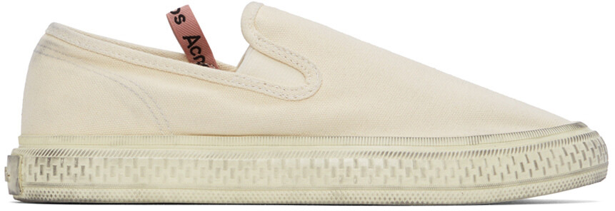 

Холщовые слипоны Off-White Acne Studios
