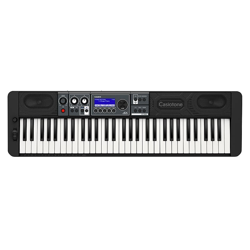 

Casio Casiotone CT-S500 61-клавишная портативная клавиатура с батарейным питанием и динамиками