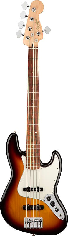 

Fender Player Jazz Bass V 3-Color Sunburst с грифом Pau Ferro