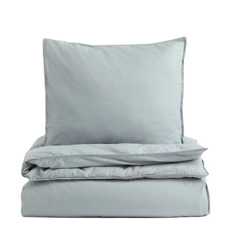 

Комплект односпального постельного белья H&M Home, светло-бирюзовый