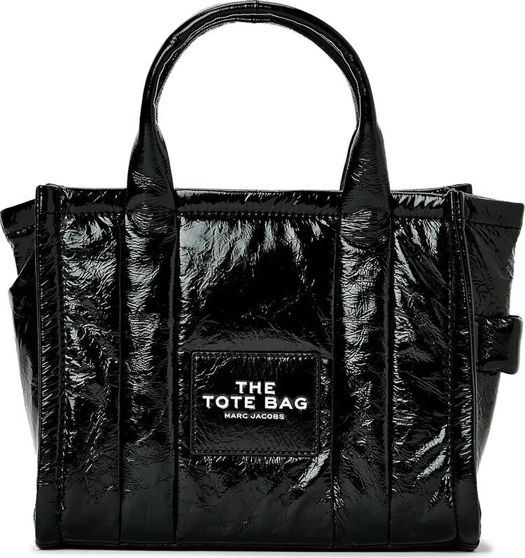 

Сумка Marc Jacobs The Mini Crinkle Tote Black, черный