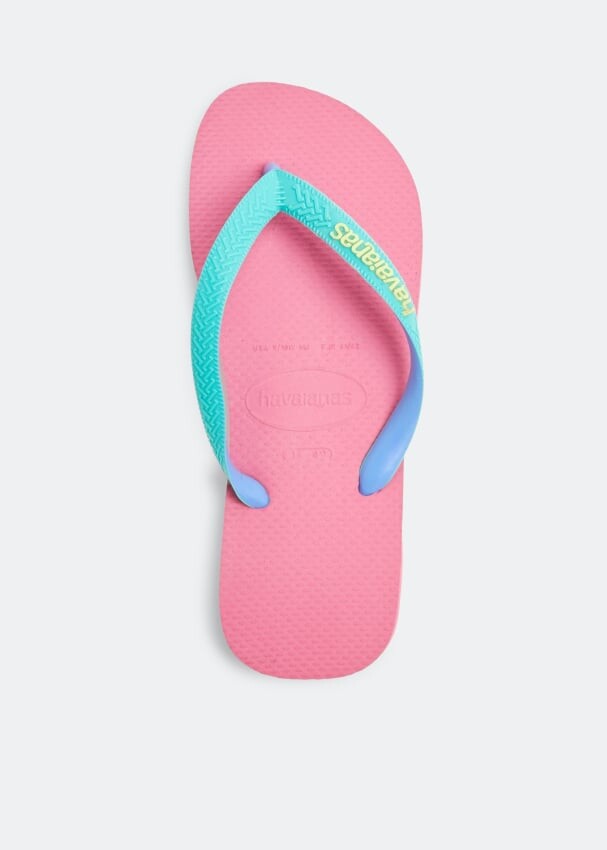 

Шлепанцы HAVAIANAS Top mix rubber flip flops, розовый