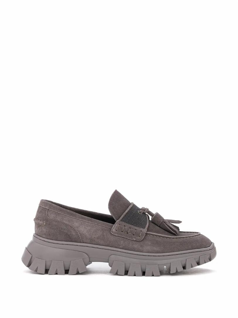 

Замшевые лоферы Brunello Cucinelli