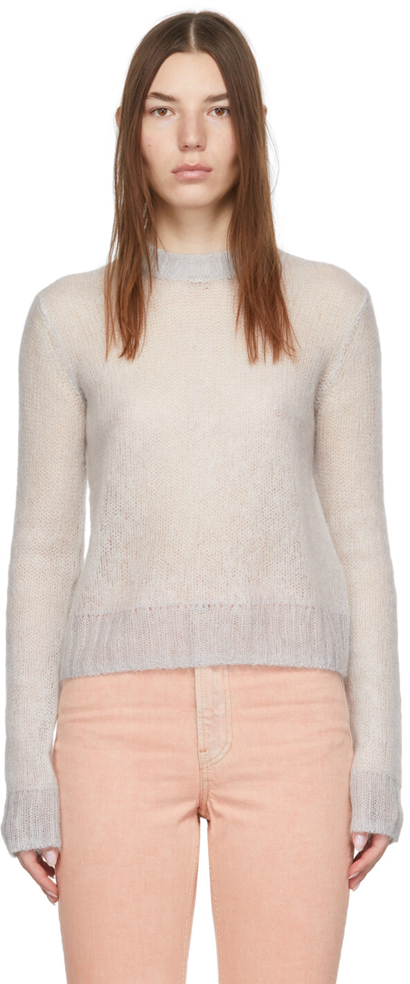 

Серый свитер из мохера Acne Studios