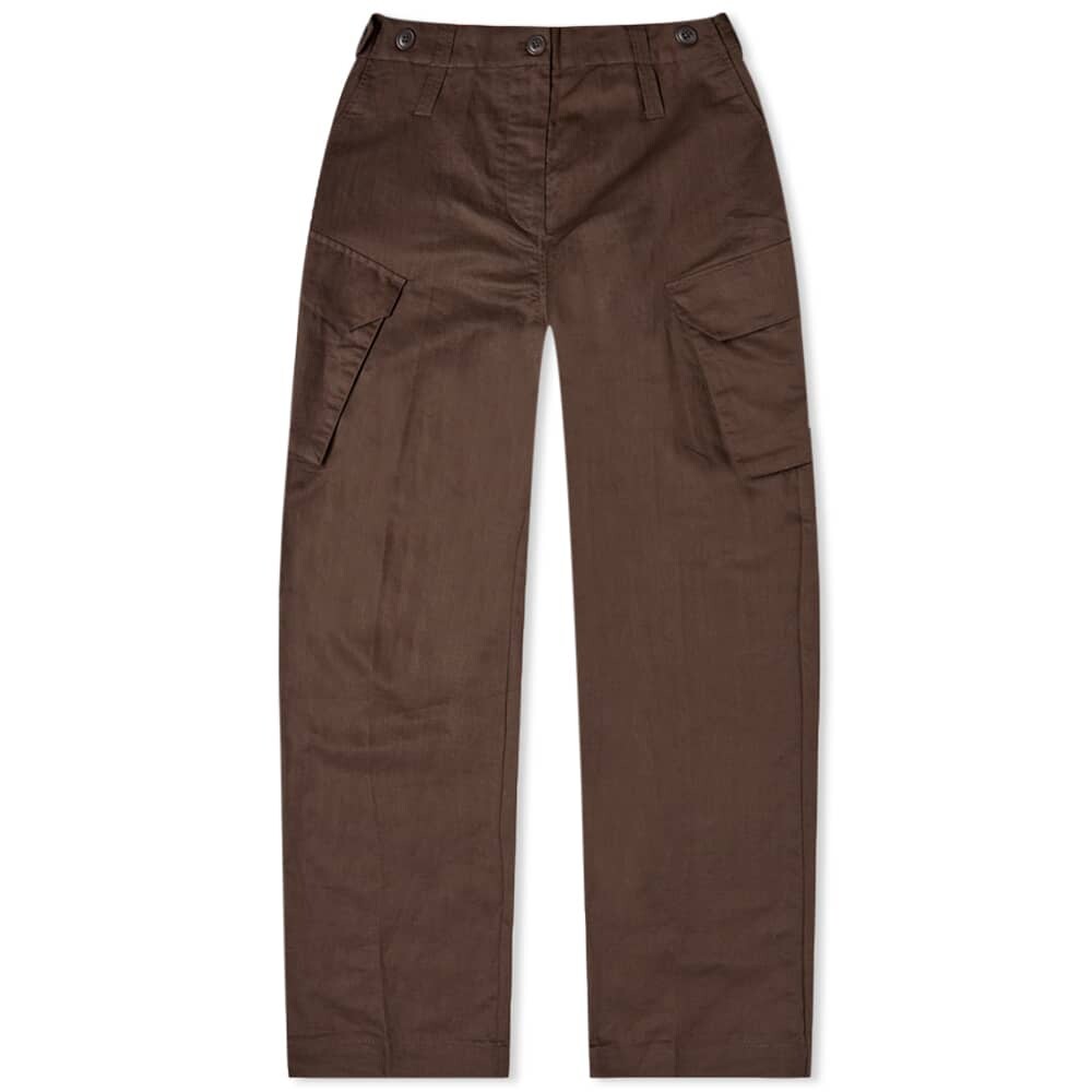 

Брюки Samsøe Samsøe Gaia Straight Combat Trouser, Коричневый