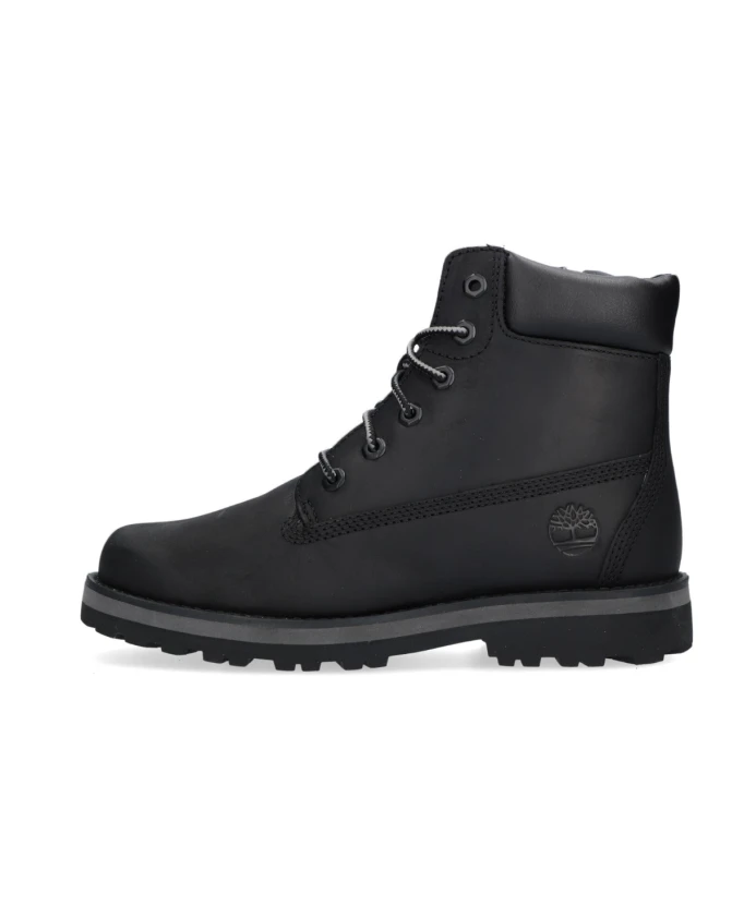 

Детские ботинки на шнуровке Timberland, черный