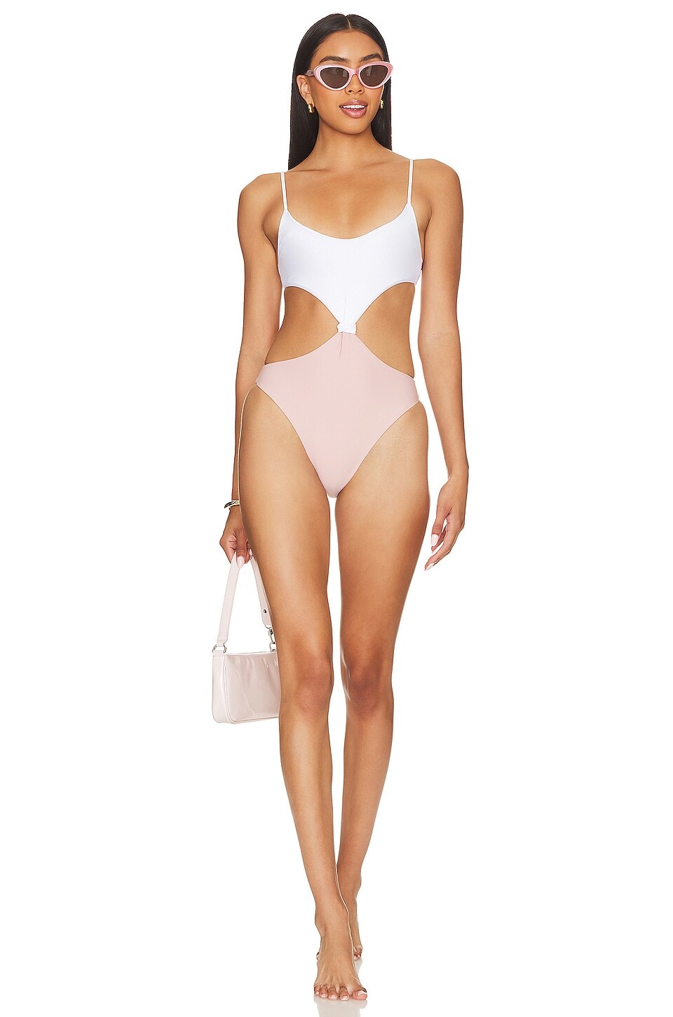 

Купальник Lovers and Friends Paetyn, цвет White & Nude