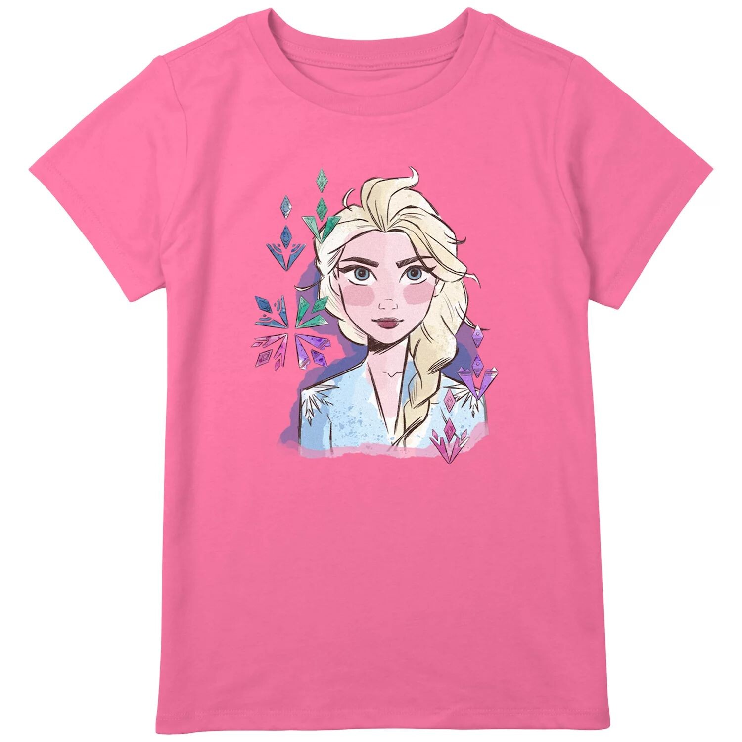 

Футболка с акварельным рисунком для девочек 8–20 лет Disney's Frozen Elsa Disney