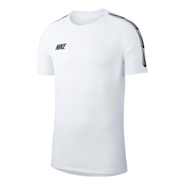 Футболка Nike Solid Color Breathable Round Neck Casual Sports Short Sleeve White, мультиколор