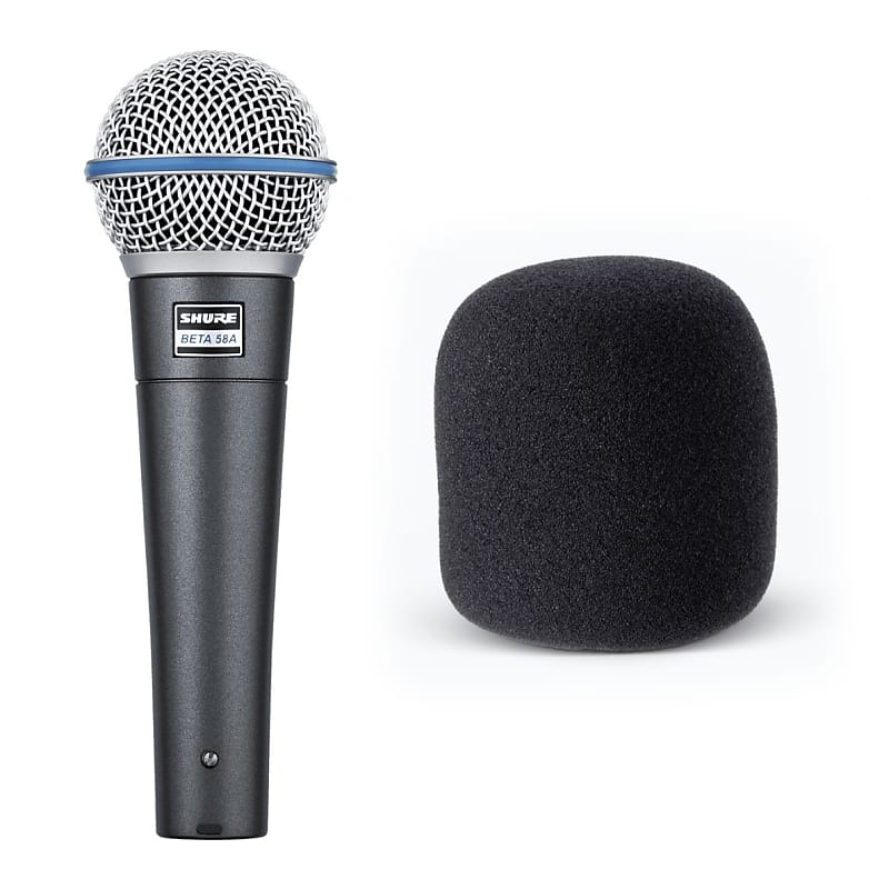 Динамический вокальный микрофон Shure BETA 58A Handheld Supercardioid Dynamic Microphone shure beta 58a динамический суперкардиоидный вокальный микрофон