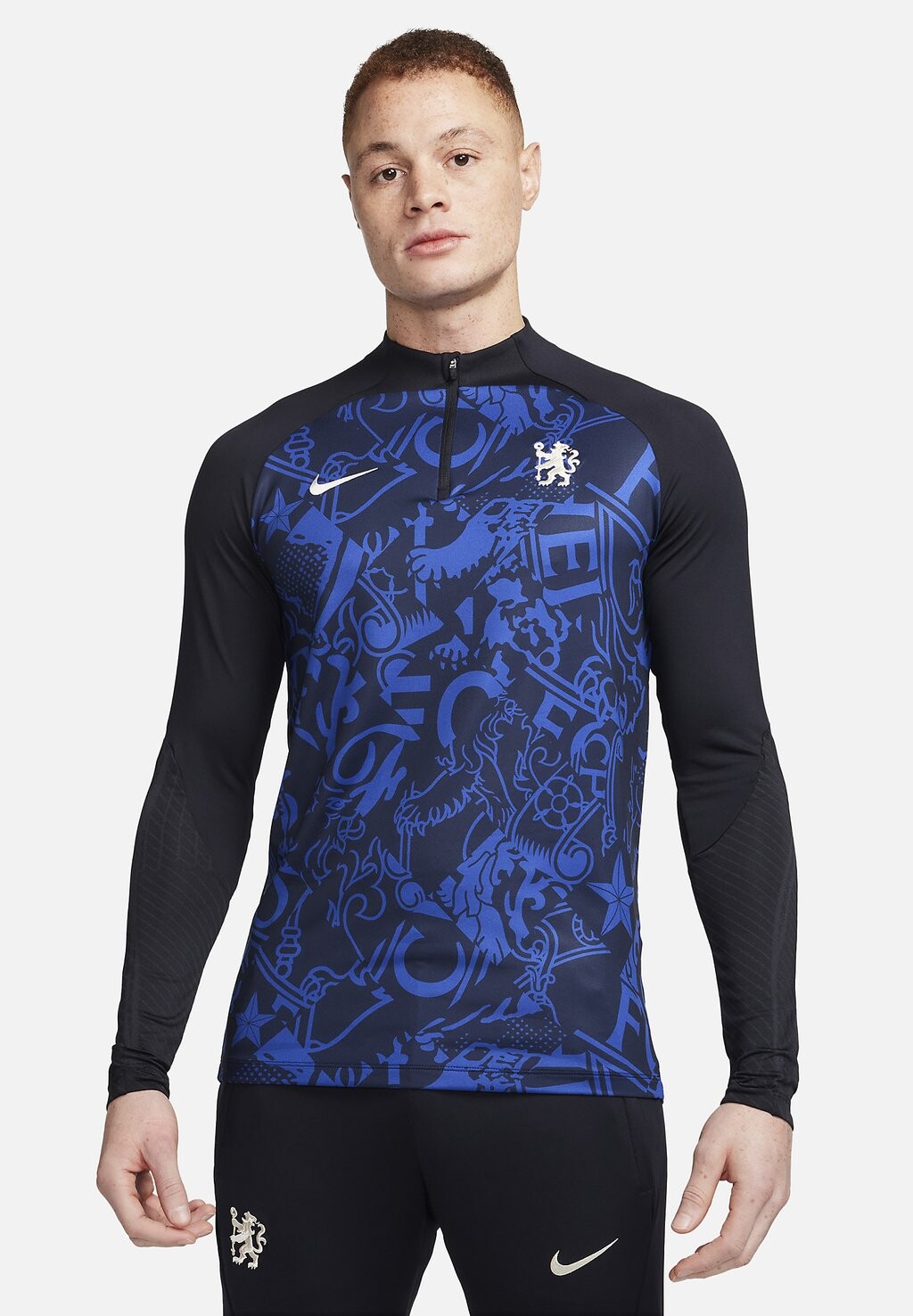 

Топ с длинными рукавами CHELSEA LONDON STRIKE DRILL Nike, цвет pitch blue pitch blue natural