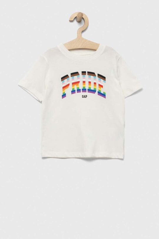 

Хлопковая футболка для детей Gap, белый