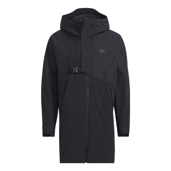 

Куртка Adidas Originals Sports Hooded Jacket 'Core Black', черный