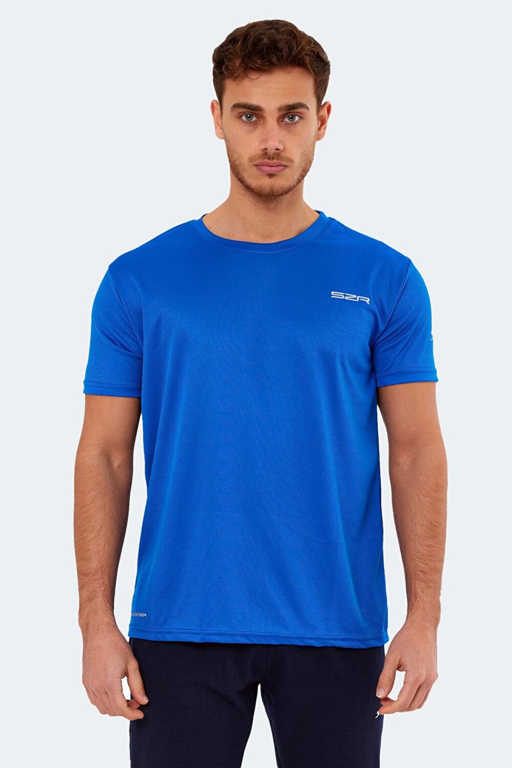 

OMAR KTN Мужская футболка Saks синяя SLAZENGER, Синий