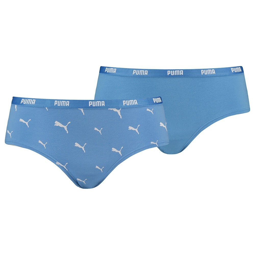 

Трусы Puma 701223663 Cat Logo Hipster 2 шт, разноцветный