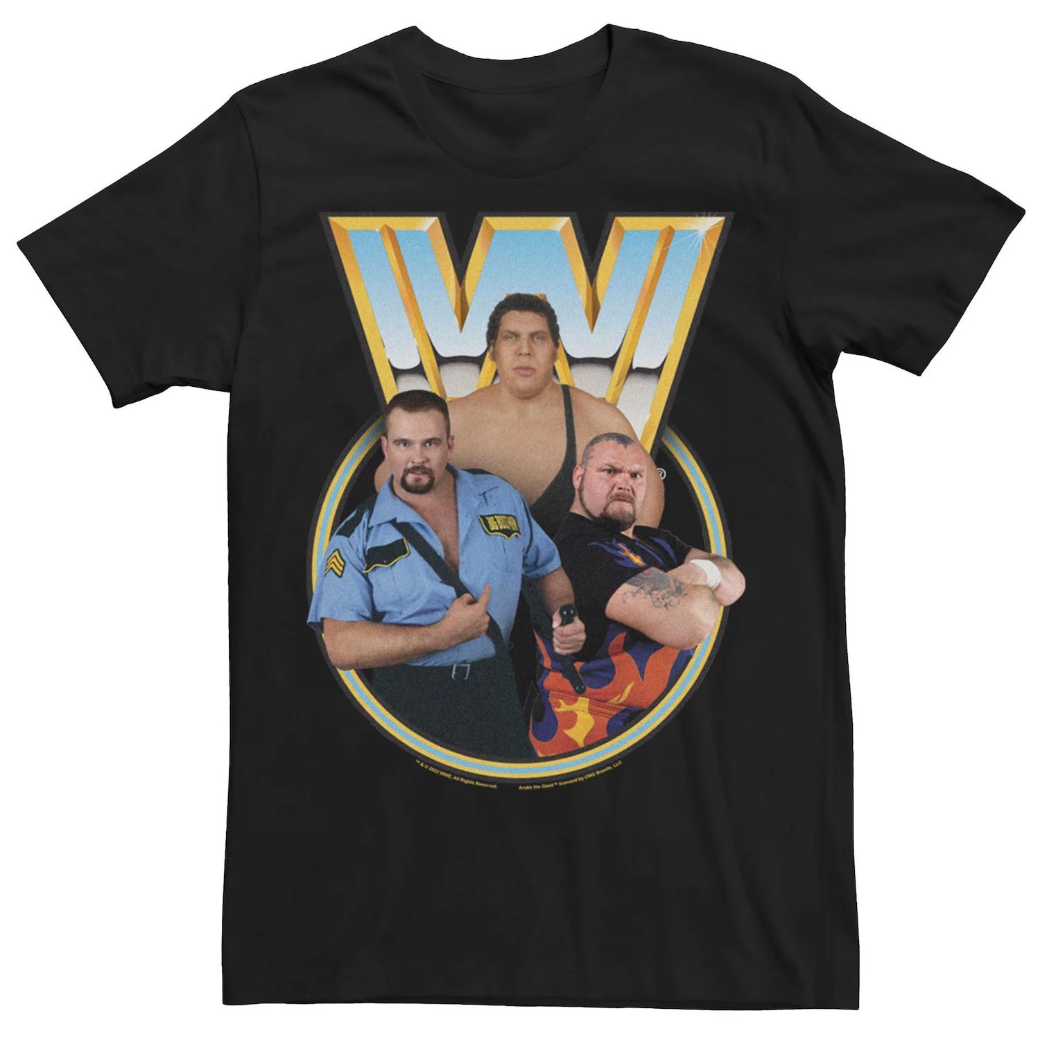 цена Мужская футболка с логотипом WWE Big Boys Licensed Character