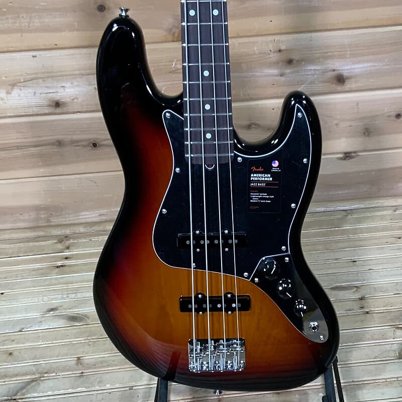

Fender American Performer Jazz Bass - 3 цвета Sunburst American Performer Jazz Bass - 3 Color Sunburst