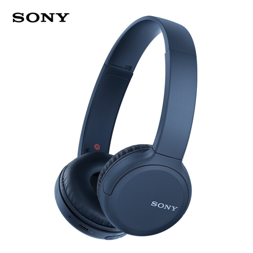 

Беспроводная стереогарнитура Sony WH-CH510, синий