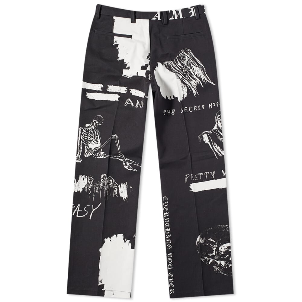 

Брюки AMIRI Wes Lang B&W Baggy Pant, Серый