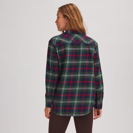 

Повседневная фланель женская Stoic, цвет Emerald Plaid