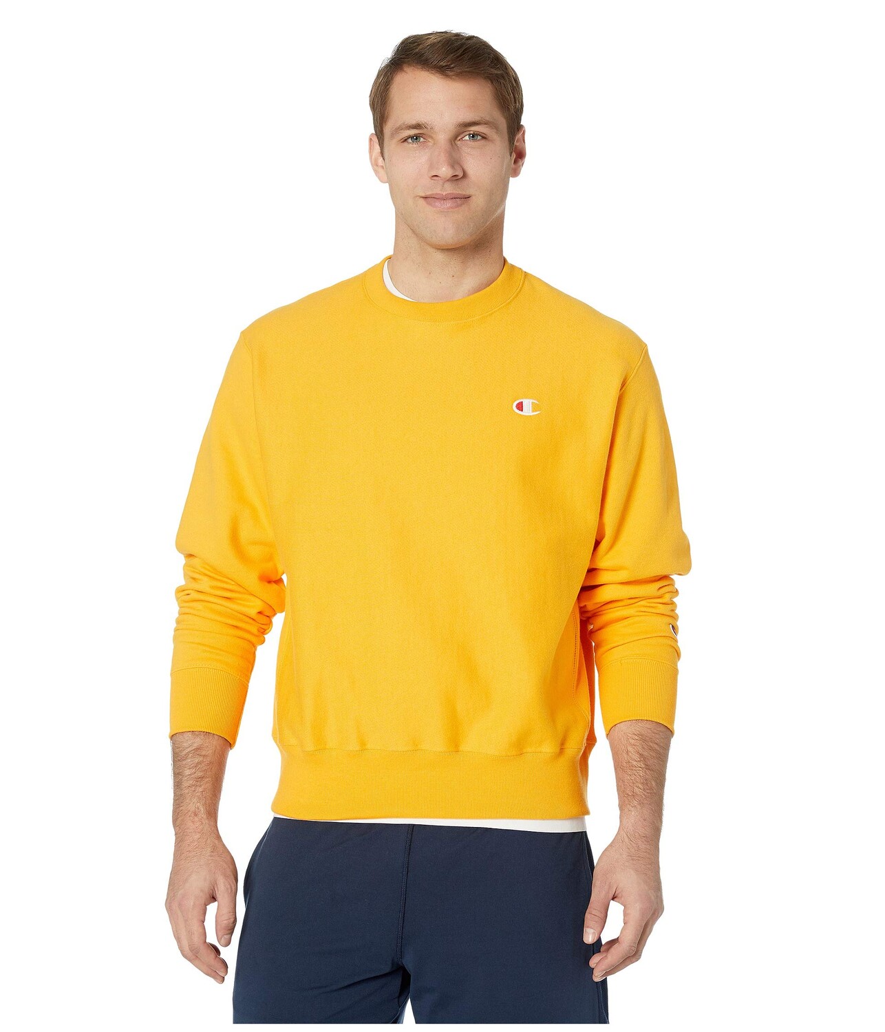 

Толстовка Champion, Reverse Weave Crew, Желтый, Толстовка Champion, Reverse Weave Crew