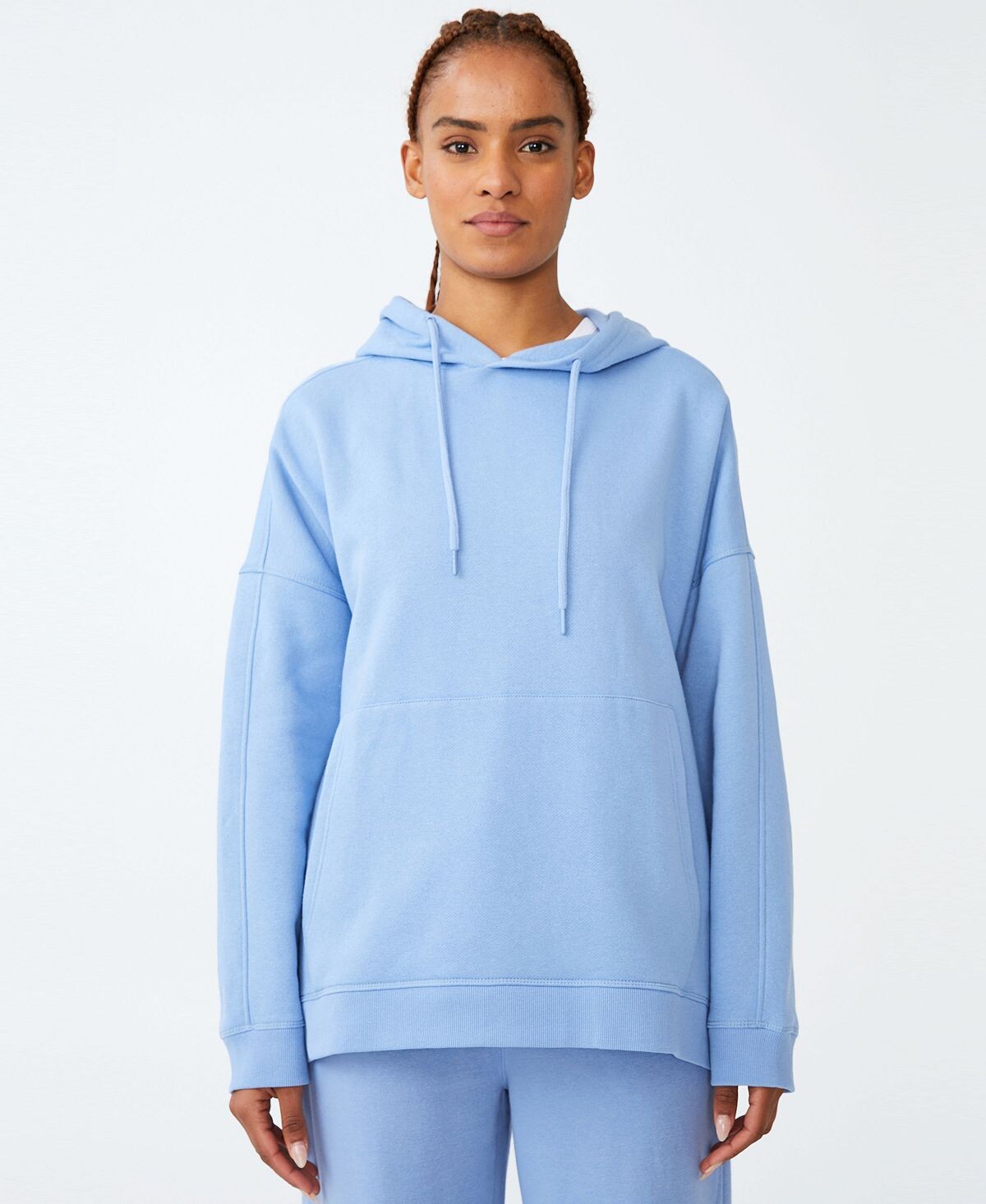 

Женская флисовая толстовка оверсайз с капюшоном COTTON ON, мульти