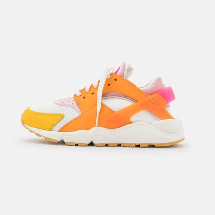 Air huarache white pink orange sales