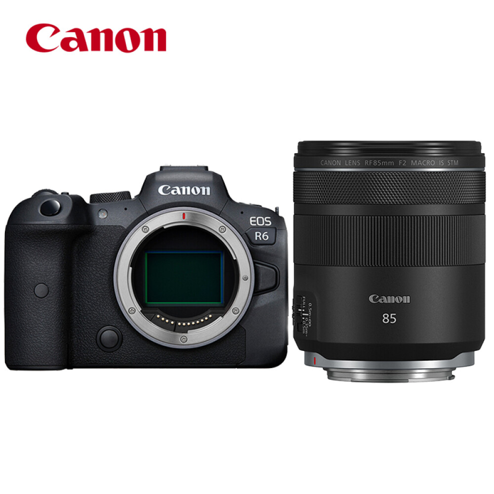 объектив canon rf 85mm f 2 macro is stm черный Фотоаппарат Canon EOS R6 （RF 85mm F2 MACRO IS STM）
