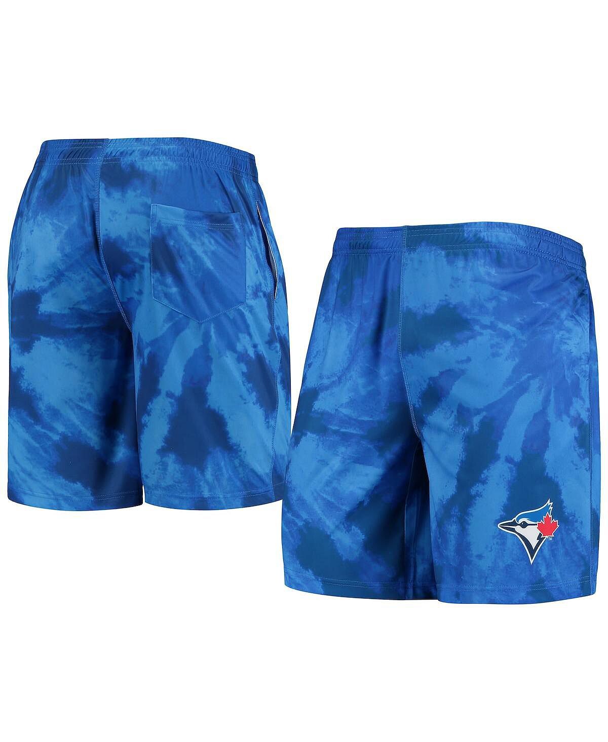 

Мужские шорты для тренинга с принтом тай-дай royal toronto blue jays FOCO