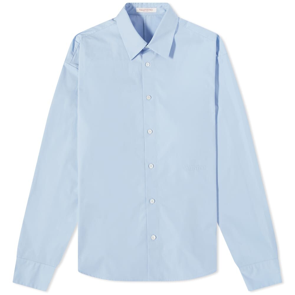 

Рубашка Valentino Logo Embroidered Pocket Shirt