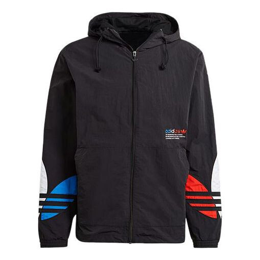 

Куртка Adidas originals MENS Tricol Windbreaker Sports Black, Черный
