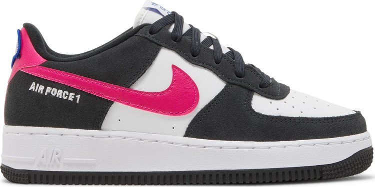 Nike air force on sale black and pink