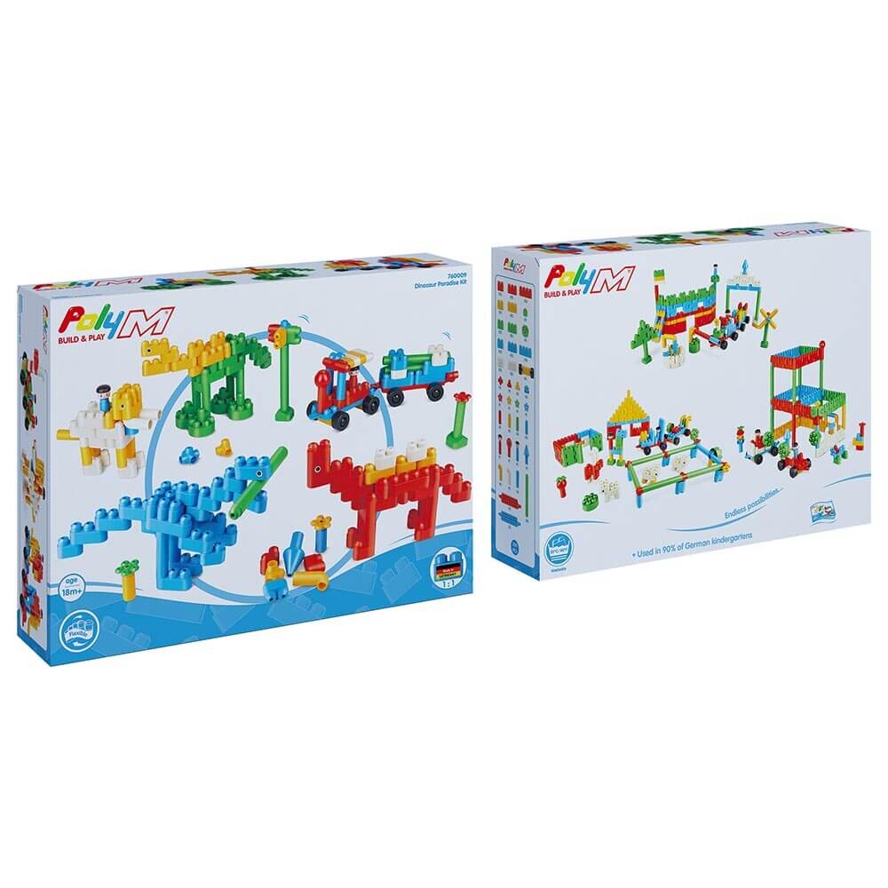 

Конструктор PolyM Dinosaur Paradise Kit