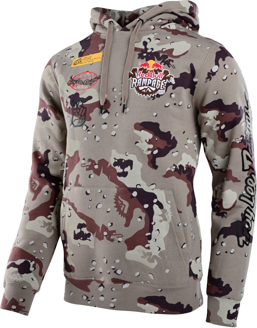 

Балахон Troy Lee Designs Red Bull Rampage Lockup Camo, Серый