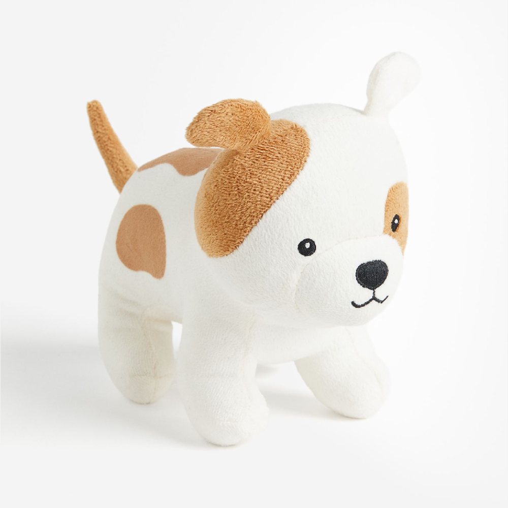 Мягкая игрушка Собака H&M Home, белый