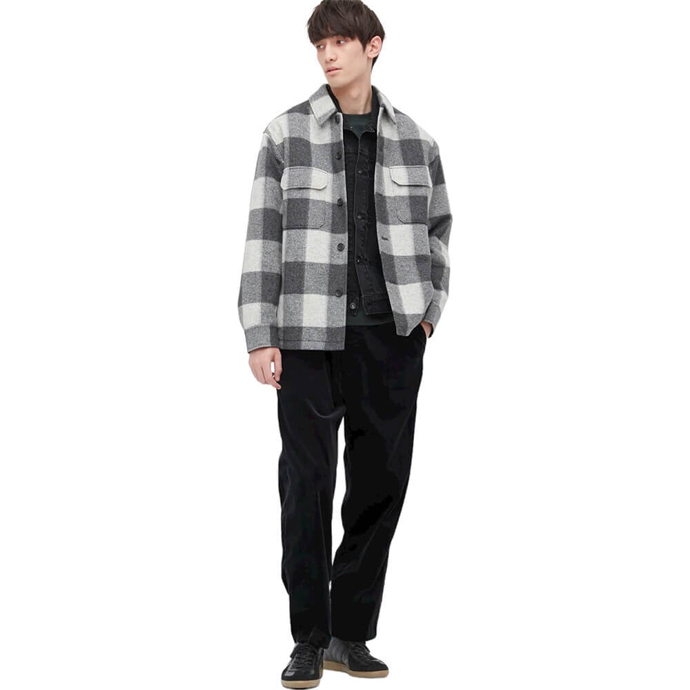 

Брюки Uniqlo Corduroy Relaxed Fit, черный